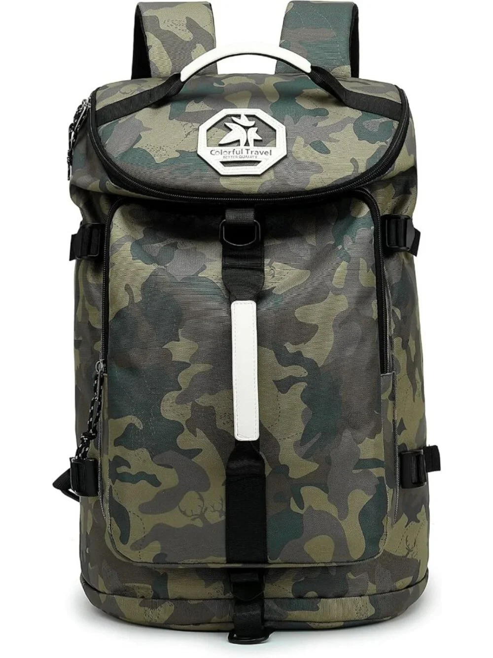 Waterproof Gym Duffel Backpack with Shoe Compartment & 4 Carrying Styles